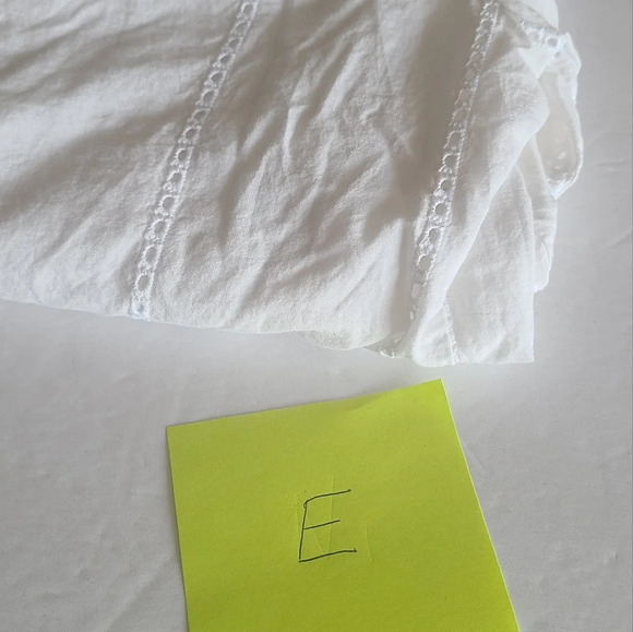 Orsay Blouse Women's Eyelet Top sz.38 - Picture 13 of 13